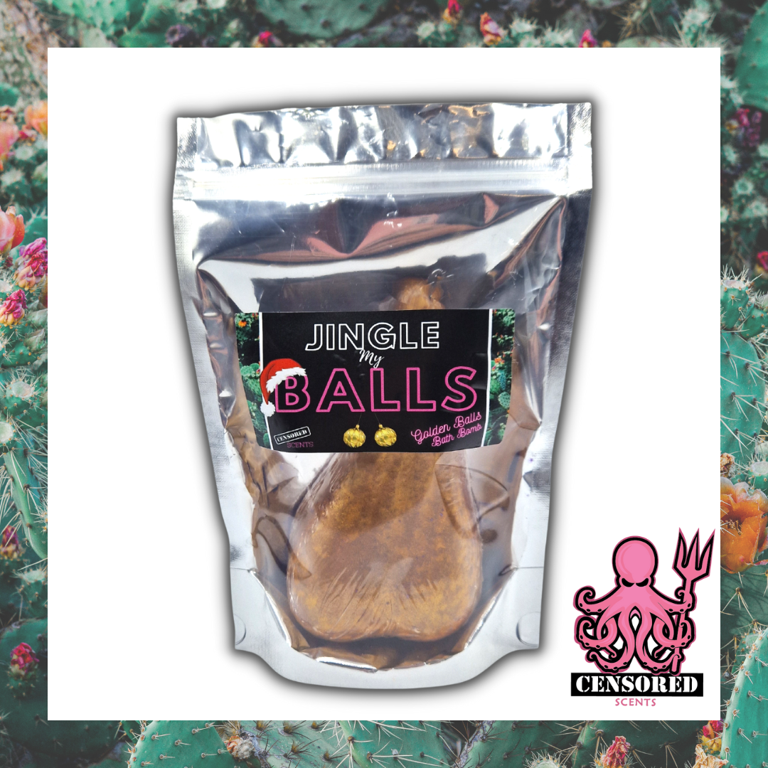 Jingle My Balls Gift Bag Bath Bomb